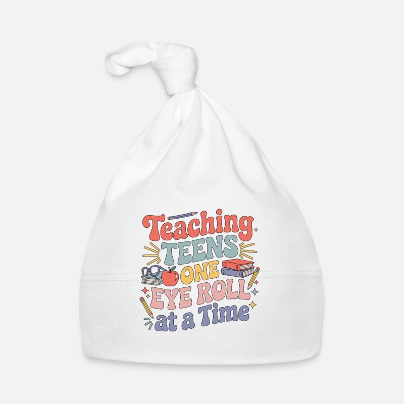 High School Teacher Teaching Teens Subject Teacher Organic Baby Cap