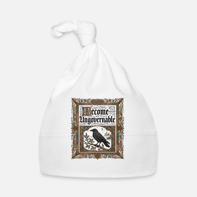 Devenir un corbeau drôle ingérable Bonnet bio Bébé