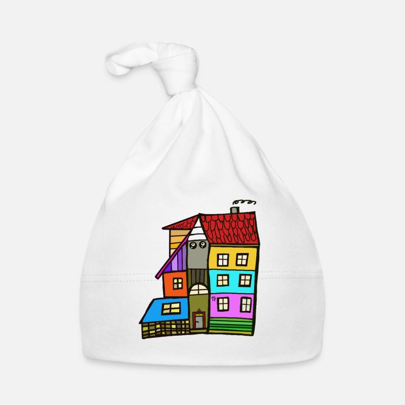 Maisons colorées Maison Propriété Maison Maison Bonnet bio Bébé