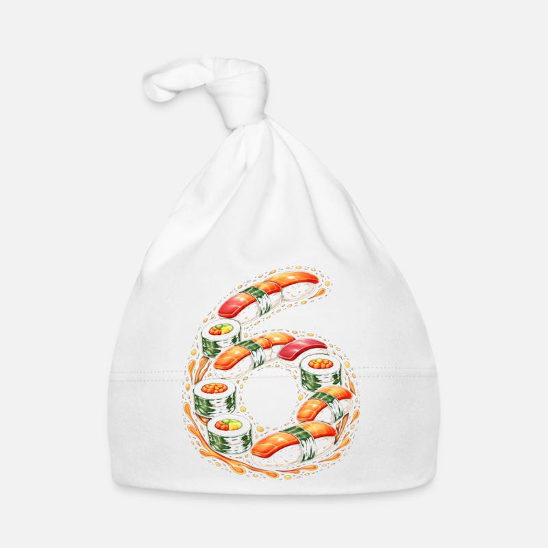 Sushi Ring der Lebendigen Symmetrie Baby Bio-Mütze