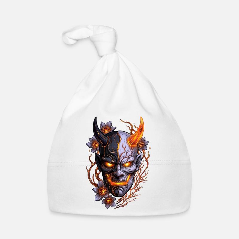 Hannya – Yōkai-Dämon Baby Bio-Mütze