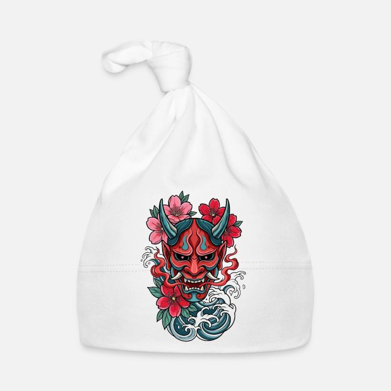 Hannya – Yōkai-Dämon Baby Bio-Mütze