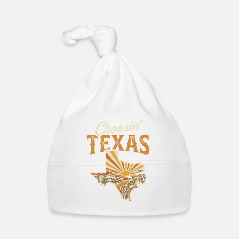 Choosing Texas Sunset Organic Baby Cap