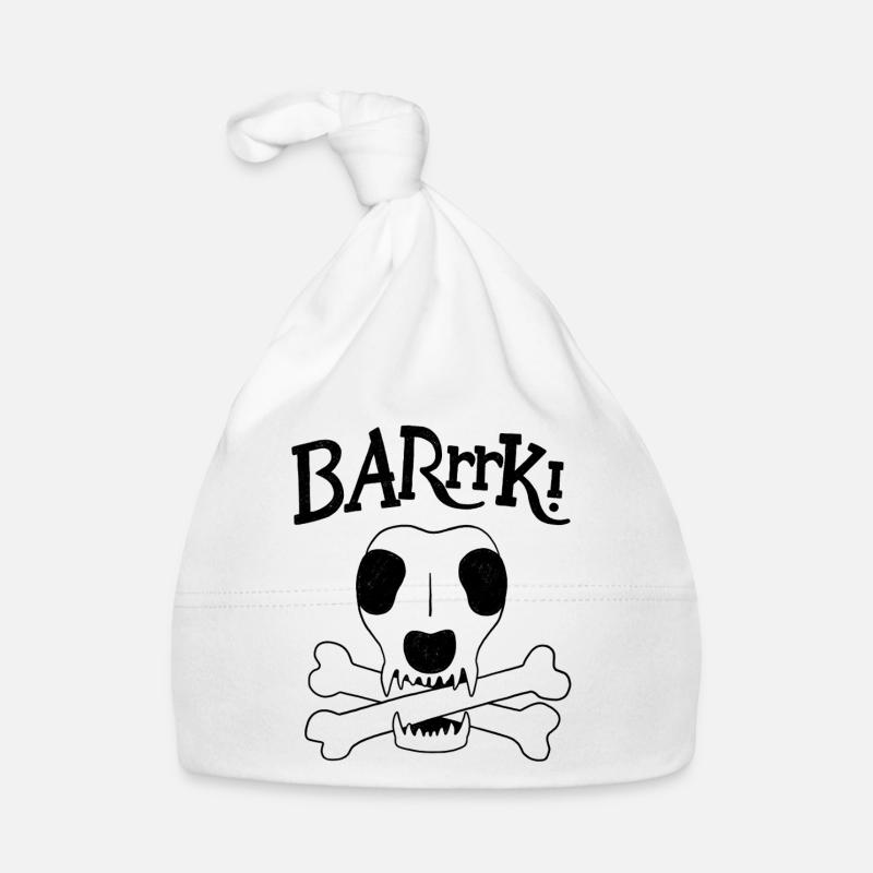 pirate dog Organic Baby Cap