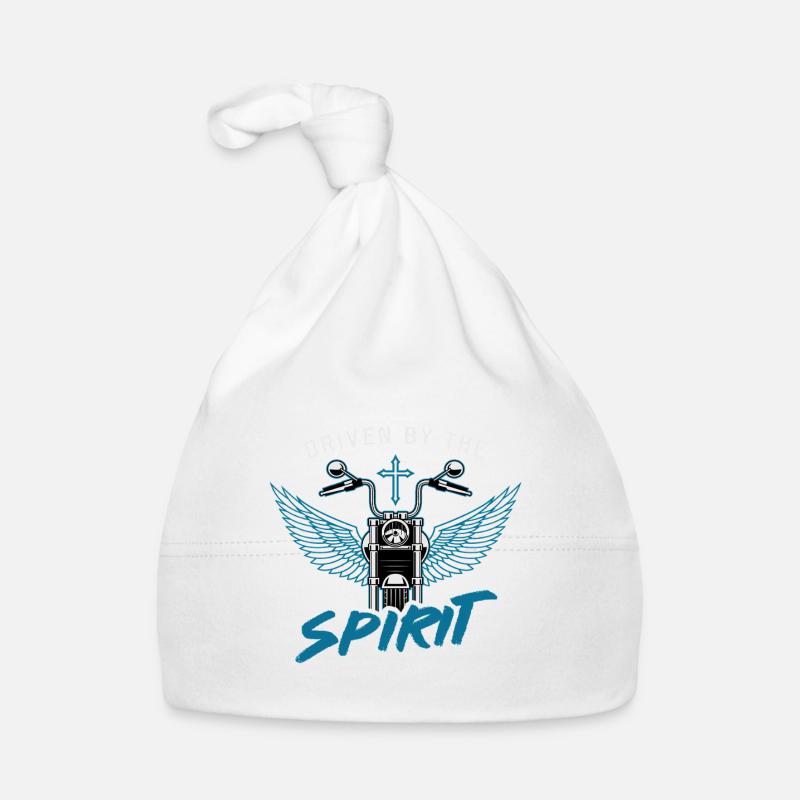 Driven by the Spirit Motorcycle Wings Design Baby Bio-Mütze