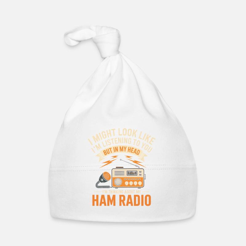 Ham Radio Daydreams Tee Organic Baby Cap