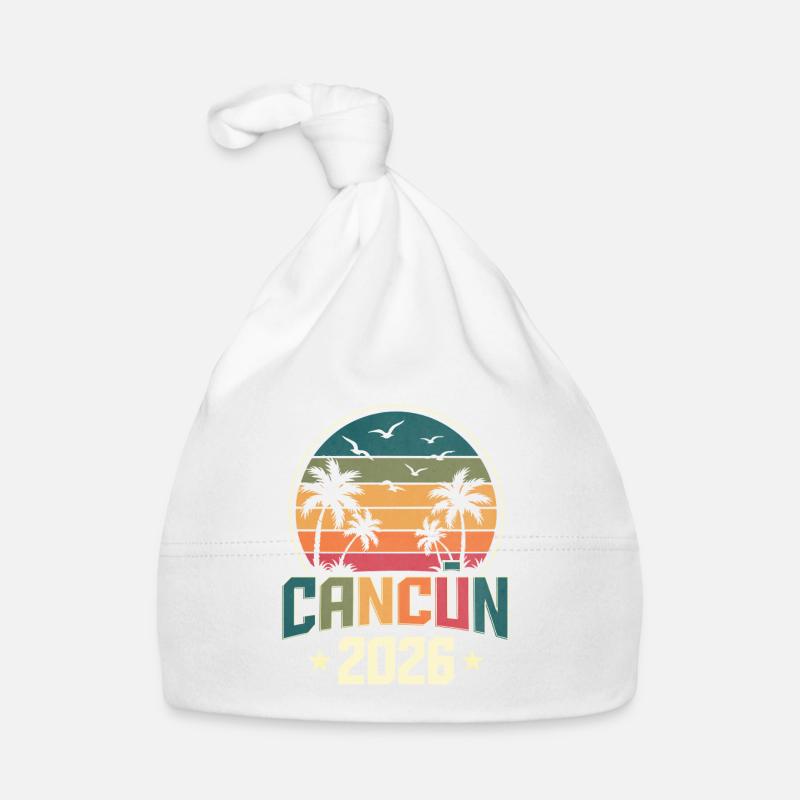 Cancun 2026 Organic Baby Cap
