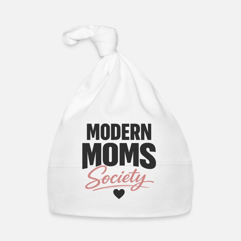 Déclaration de maman stylée de la Modern Moms Society Bonnet bio Bébé
