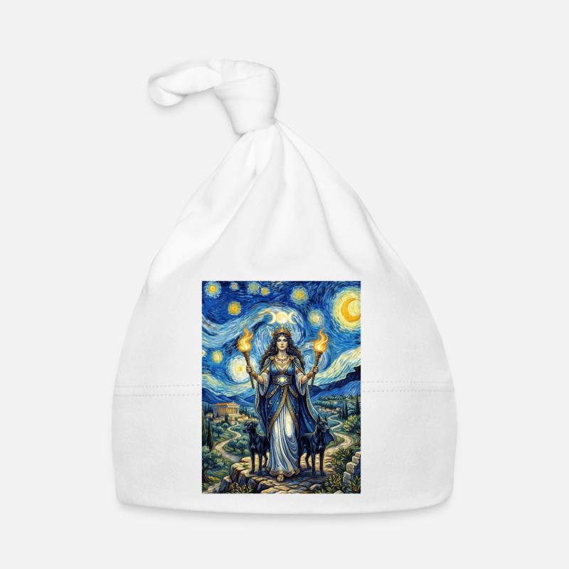 Hecate Starry Night Organic Baby Cap