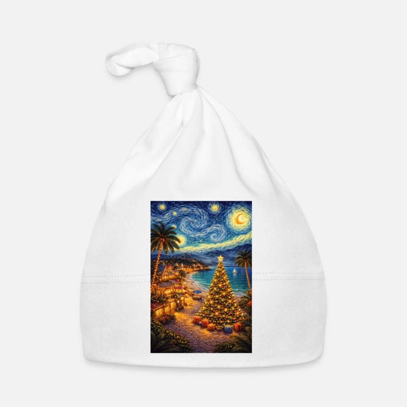 Weihnachten im Sommer Starry Night  Baby Bio-Mütze