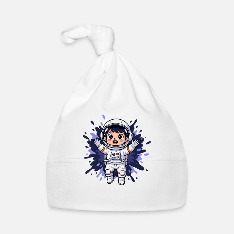 Petit Héros de l’Espace Astronaute Bonnet bio Bébé