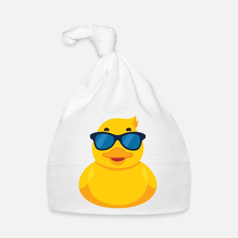 Sonnenbrillen-Gummiente Baby Bio-Mütze