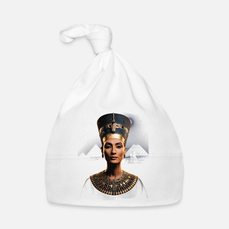 Portrait de Néfertiti Bonnet bio Bébé