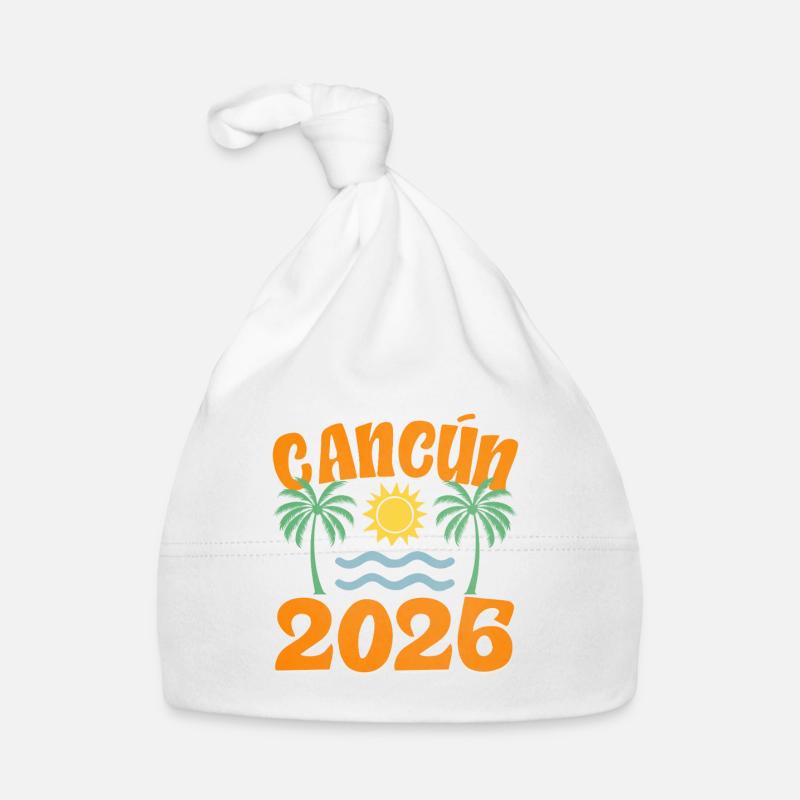 Cancun 2026 Organic Baby Cap