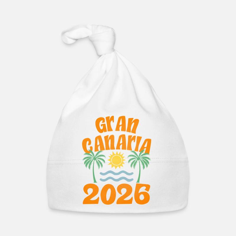 Gran Canaria 2026 Organic Baby Cap