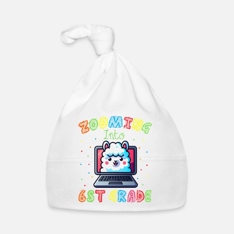 Llama Laptop Pop Art Vibes Bonnet bio Bébé