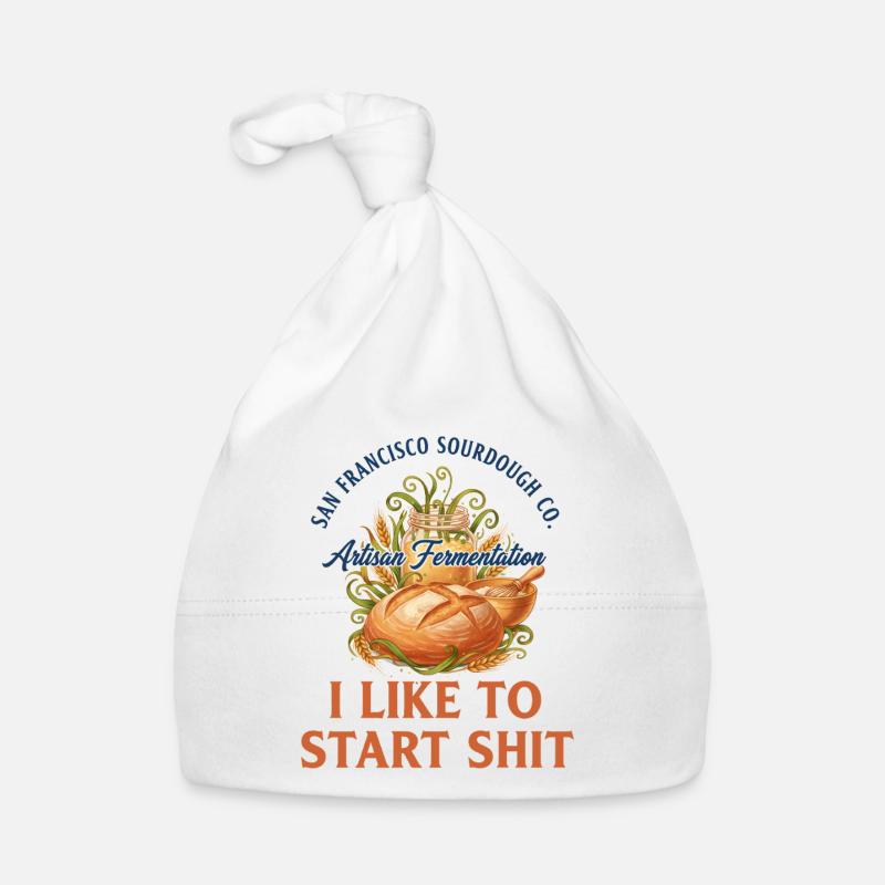 Sauerteigbrot Backbäcker Sauerteigstarter Baby Bio-Mütze