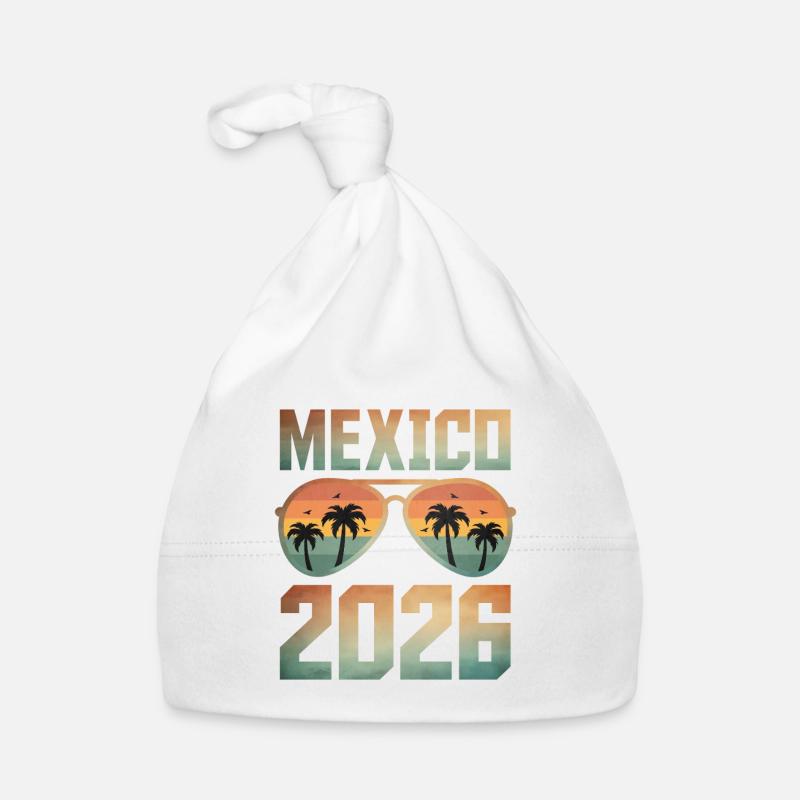 Mexico 2026 Organic Baby Cap