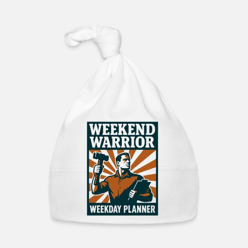 Weekend Warrior | Renovation Planner Organic Baby Cap