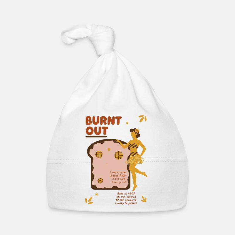 Sauerteigbrot-Backer ausgebrannter Sauerteig Baby Bio-Mütze