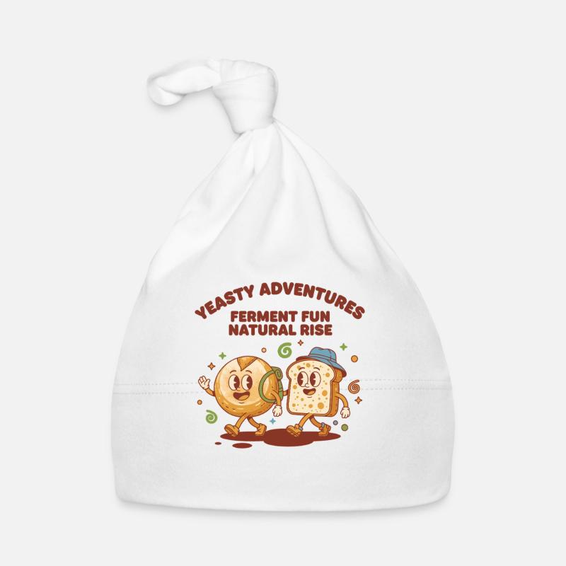 Sourdough Bread Baking Baker Sourdough Starter Organic Baby Cap