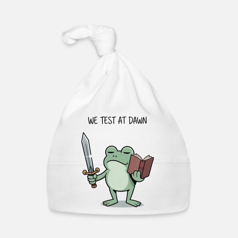 Dawn Froschritter Leseschwert-Design Baby Bio-Mütze