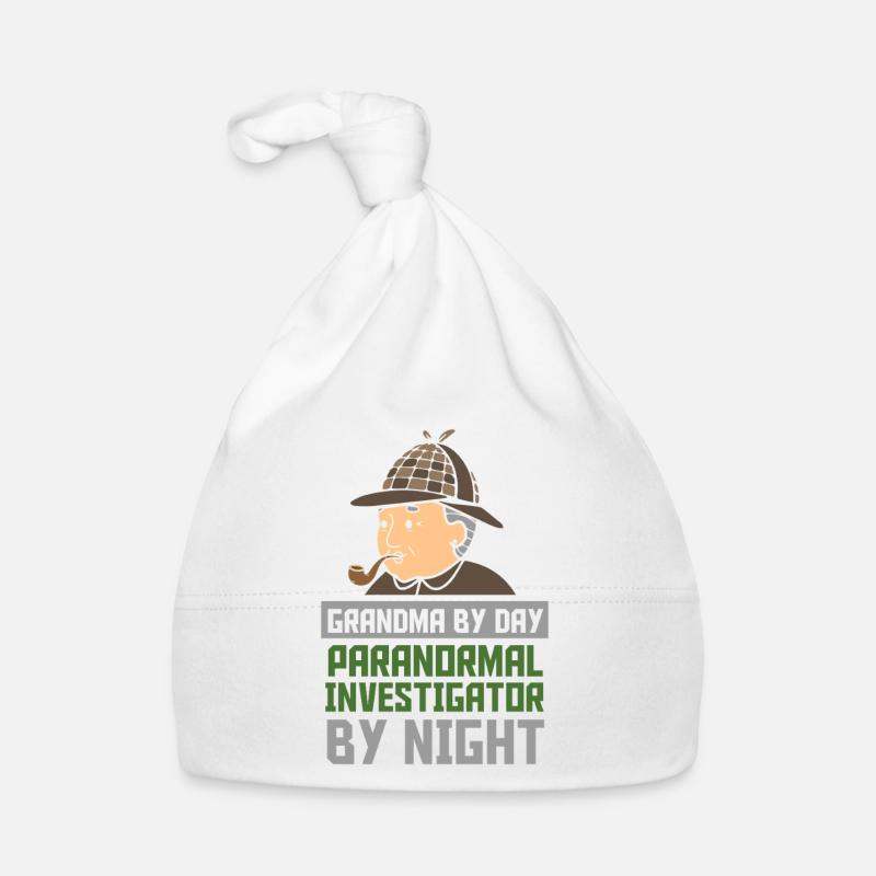 ghost hunting paranormal ghost hunter Organic Baby Cap