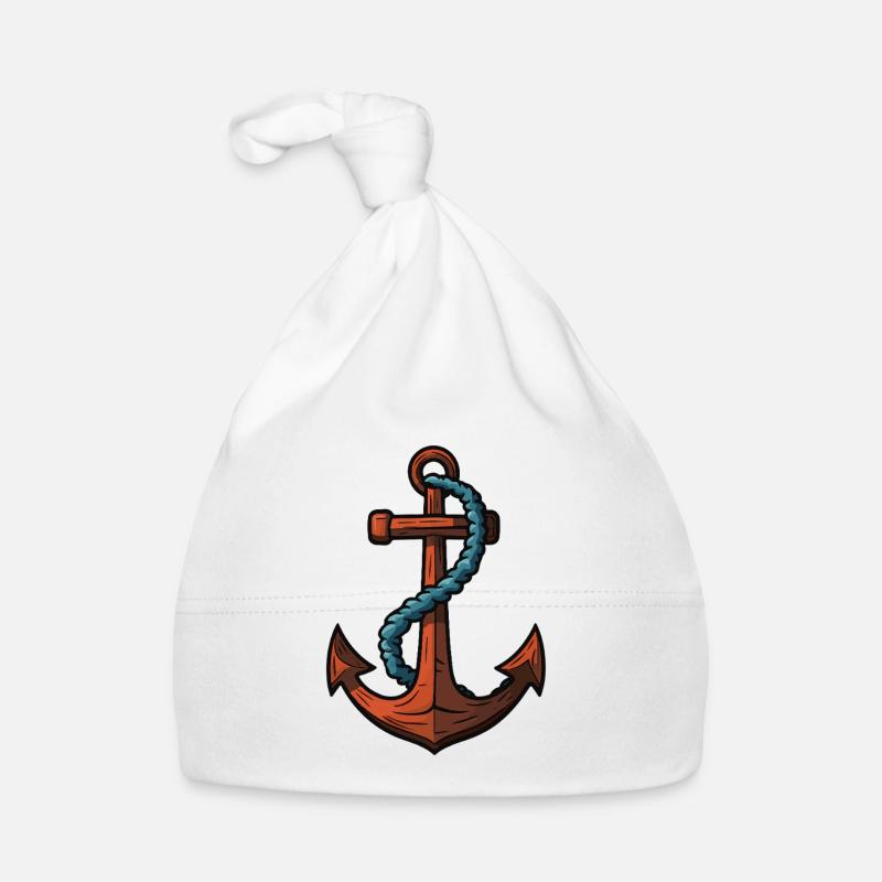 Anker Symbol Hafen Baby Bio-Mütze