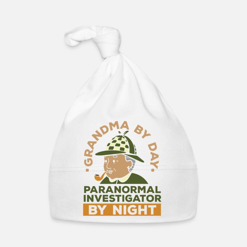 ghost hunting paranormal ghost hunter Organic Baby Cap