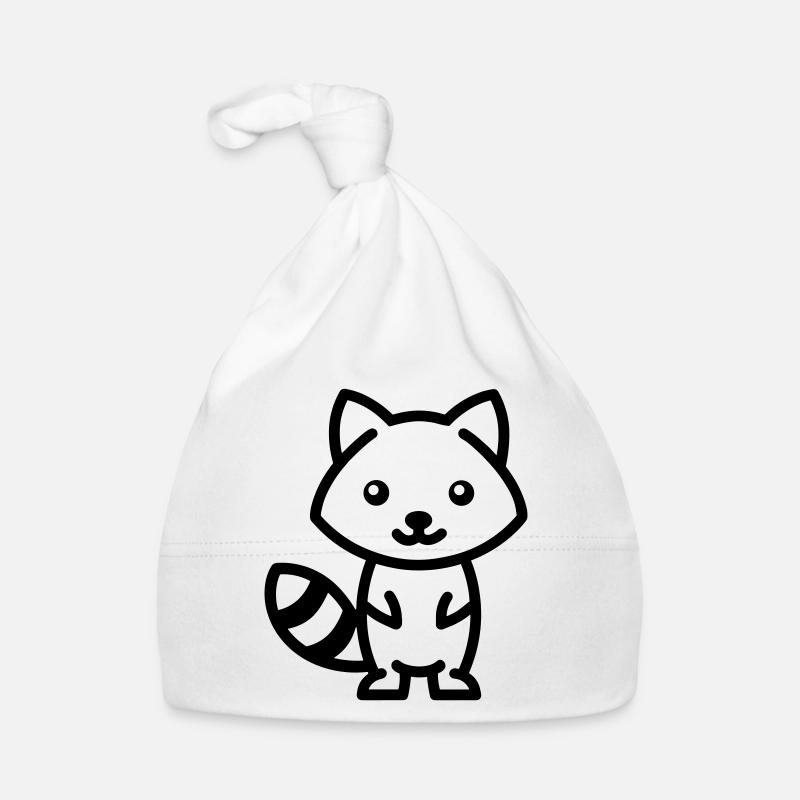 raccoon Organic Baby Cap