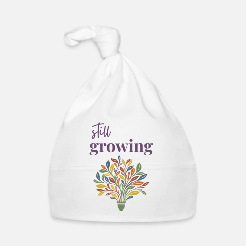 Still Growing Farbblüten-Baum Baby Bio-Mütze