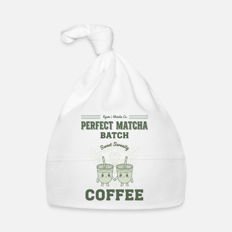 Perfekte Matcha Batch Sweet Serenity Coffee Matcha Baby Bio-Mütze