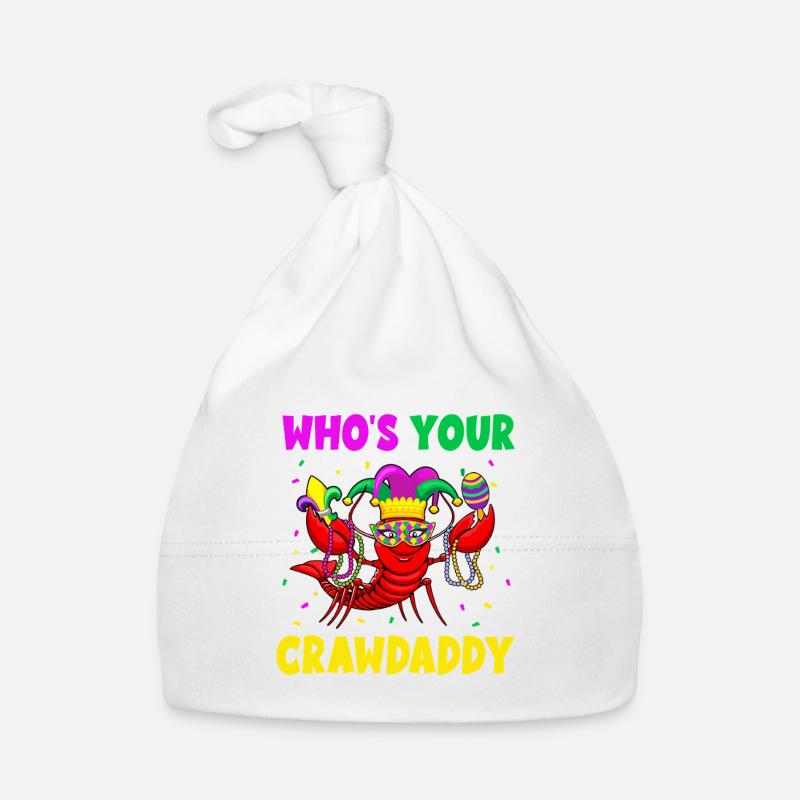 Masque de Mardi Gras Crawdaddy Bonnet bio Bébé