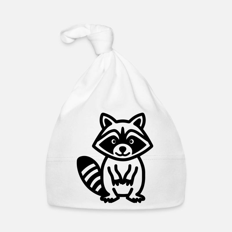 raton laveur Bonnet bio Bébé
