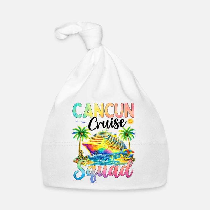 Cancun Cruise Squad Organic Baby Cap