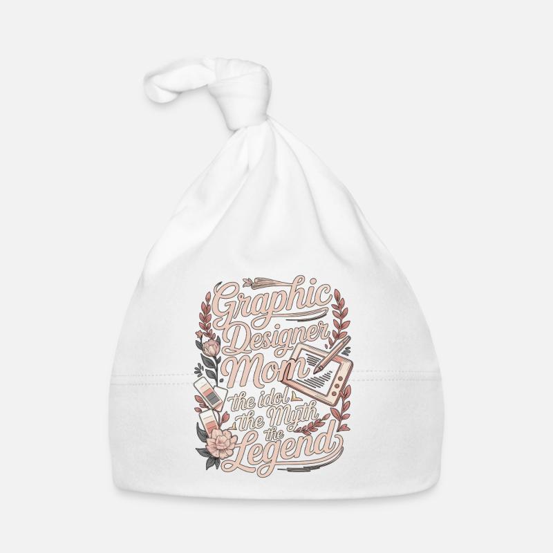 Graphic Designer Mom The Idol Creative Designer Organic Baby Cap