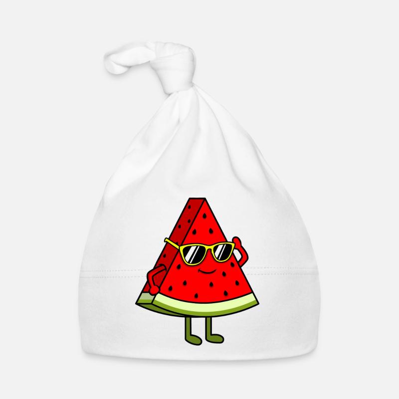 Watermelon Slice Sunglasses Organic Baby Cap