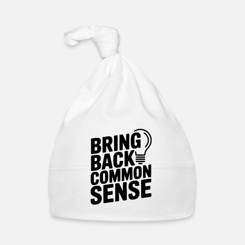 Bring Back Common Sense Organic Baby Cap