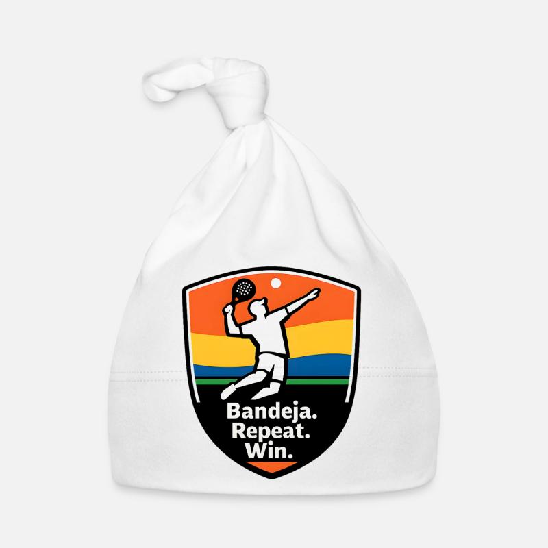 Bandeja Repeat Win Schild Baby Bio-Mütze