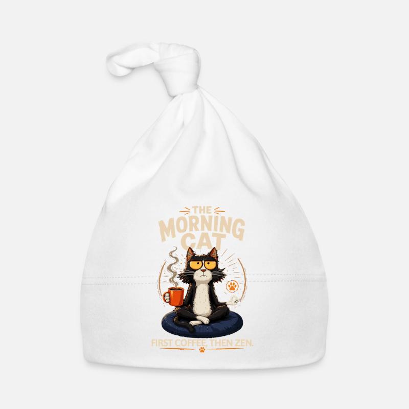 Morgenkatze: Kaffee Zen Baby Bio-Mütze