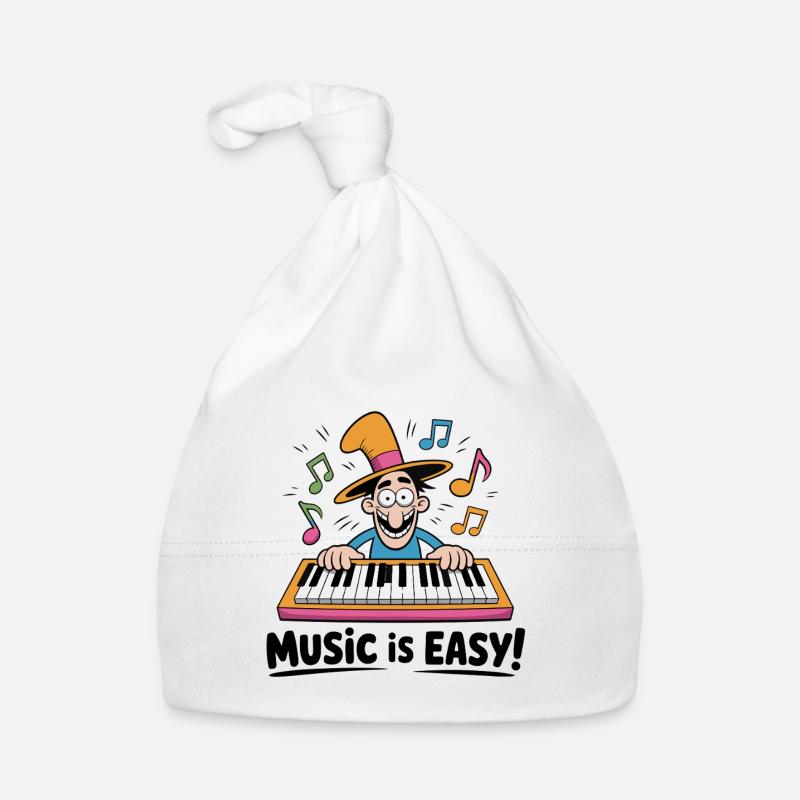 Magic Keyboard Beats Organic Baby Cap