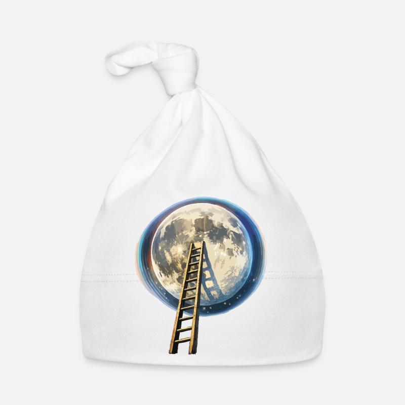 Ladder to the Moon Organic Baby Cap