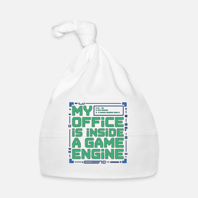 Game Developer My Office Is Inside Game Developer Baby Bio-Mütze