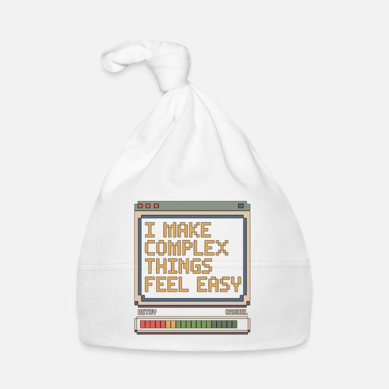 UX/UI Designer I Make Complex Things Web Designer Organic Baby Cap