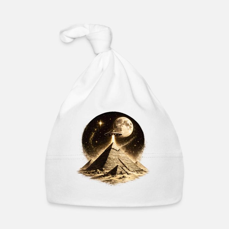 Mystère OVNI de la pyramide Bonnet bio Bébé