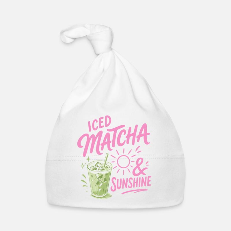 Matcha glacé Sunshine - Boisson d’été Bonnet bio Bébé