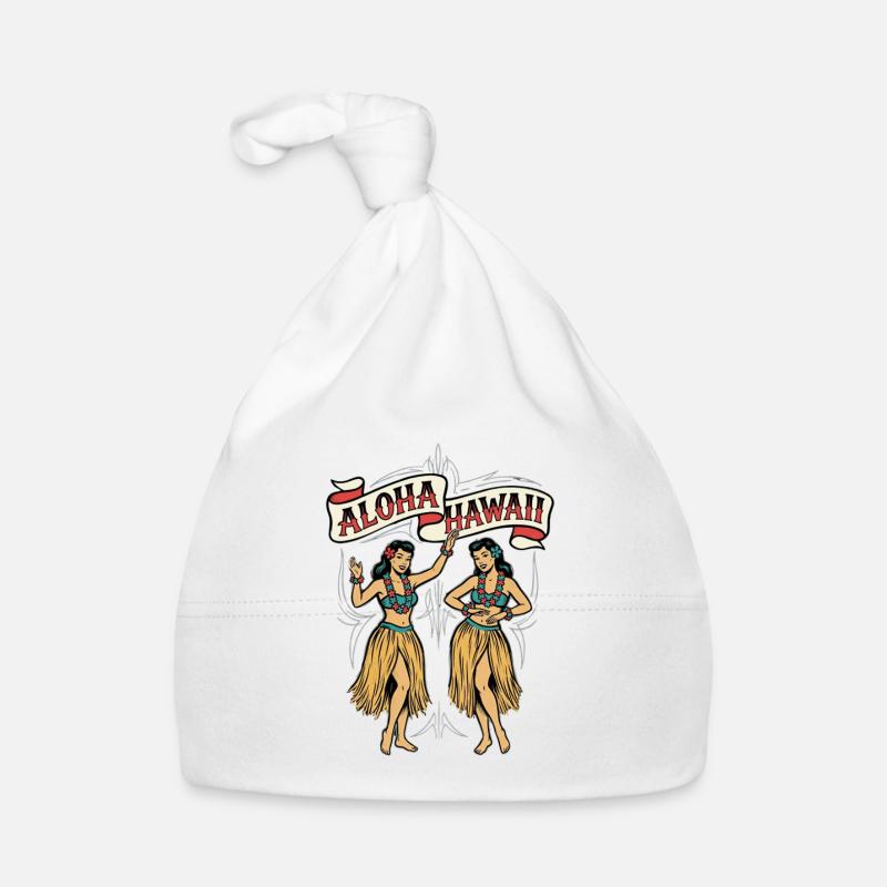 Danseurs de Hula Aloha Bonnet bio Bébé