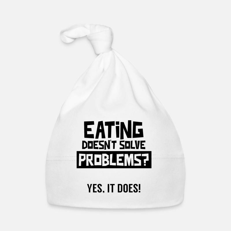 Food does not solve any problems? Diabetic Diabetes Organic Baby Cap