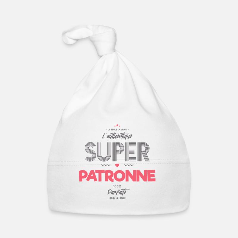 L authentique super patronne Bonnet bio Bébé