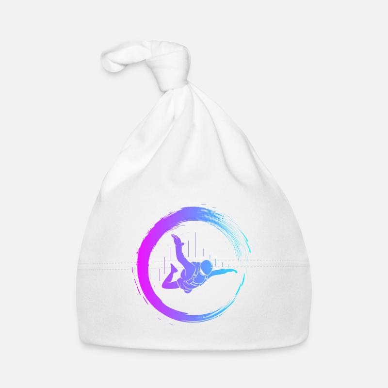 Fallschirmsprung Skydive Baby Bio-Mütze
